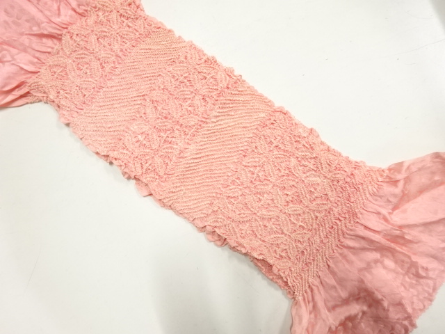 正絹　絞り　帯揚げ